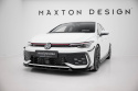 Volkswagen Golf GTI / GTE / R-Line Mk8 Facelift 2024+ Frontsplitter / Frontläpp V.2 + Splitters Maxton Design