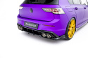 Volkswagen Golf R Mk8 / Mk8 Facelift 2019-2024 Bakre Splitter (med Splitters) V.1 Maxton Design