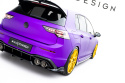 Volkswagen Golf R Mk8 / Mk8 Facelift 2019-2024 Bakre Splitter (med Splitters) V.1 Maxton Design
