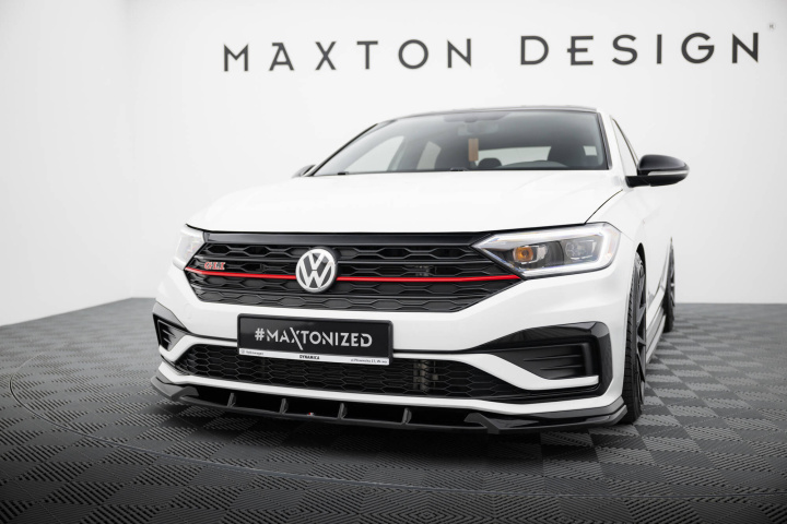 Volkswagen Jetta GLI Mk7 2018-2021 Frontsplitter V.1 Maxton Design i gruppen Välj bilmodell / VW / Jetta 7 2018+ hos DDESIGN Scandinavia AB (VW-JE-7-GLI-FD1G)