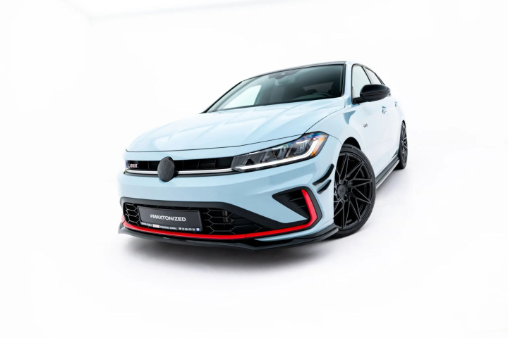 Volkswagen Jetta GLI Mk7 Facelift 2 2024- Frontläpp / Frontsplitter V.2 Maxton Design i gruppen Välj bilmodell / VW / Jetta 7 2018+ hos DDESIGN Scandinavia AB (VW-JE-7F2-GLI-FD2G)