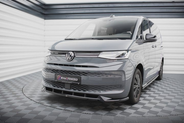 Volkswagen Multivan T7 2021+ Frontläpp / Frontsplitter V.2 Maxton Design i gruppen Välj bilmodell / VW / Transporter T7 hos DDESIGN Scandinavia AB (VW-MU-T7-FD2G)