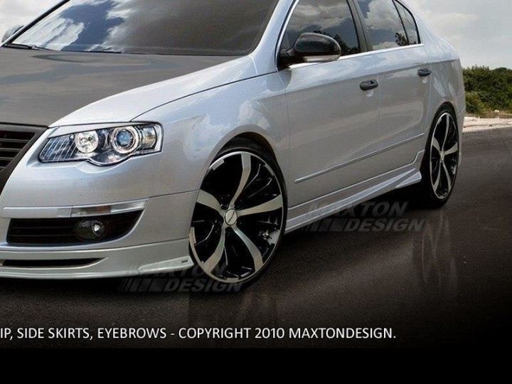 VW PASSAT B6 ( 3C ) 2005-2010 Sidokjolar Maxton Design i gruppen Välj bilmodell / VW / Passat 05-14 / Styling hos DDESIGN Scandinavia AB (VW-PA-3C-REVOLT-S1A)