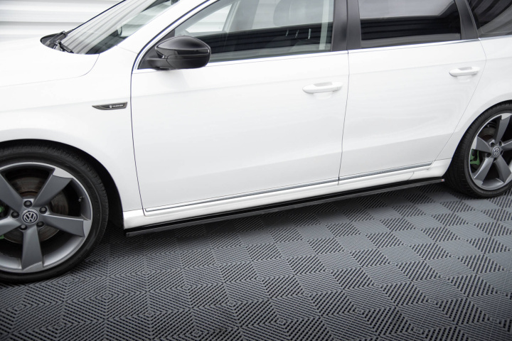 VW Passat B7 2010-2014 Sidoextensions Maxton Design i gruppen Välj bilmodell / VW / Passat 05-14 / Styling hos DDESIGN Scandinavia AB (VW-PA-B7-SD1G)