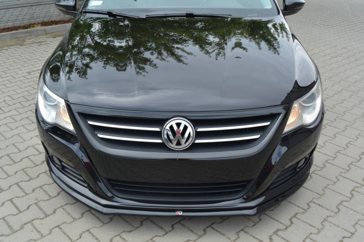 VW Passat CC Standard 2008-2012 Frontläpp / Frontsplitter V.2 Maxton Design i gruppen Välj bilmodell / VW / Passat CC / Styling hos DDESIGN Scandinavia AB (VW-PA-CC-FD2G)