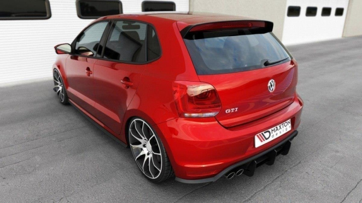 VW-PO-5F-GTI-CNC-RS1 VW Polo GTI 2015-2017 Diffuser Maxton Design