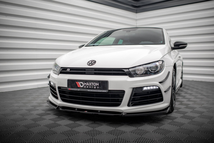 Volkswagen Scirocco R Mk3 2008-2014 Frontläpp / Frontsplitter V.3 Maxton Design i gruppen Välj bilmodell / VW / Scirocco 08-17 / Styling hos DDESIGN Scandinavia AB (VW-SC-3-R-FD3G)