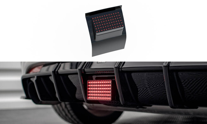 Volkswagen Scirocco R Mk3 2008-2014 LED-Bromsljus Maxton Design i gruppen Välj bilmodell / VW / Scirocco 08-17 / Styling hos DDESIGN Scandinavia AB (VW-SC-3-R-RS1RLG-LED)