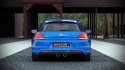 VW Scirocco R (Med dubbla utblås) 2008-2017 Diffuser Maxton Design
