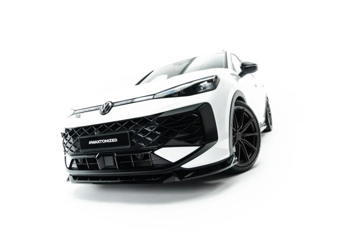 Volkswagen T-Roc R-Line Mk2 2025+ Frontsplitter Maxton Design i gruppen Välj bilmodell / VW / T-Roc 2017+ hos DDESIGN Scandinavia AB (VW-T-ROC-2-RLINE-FD1G)