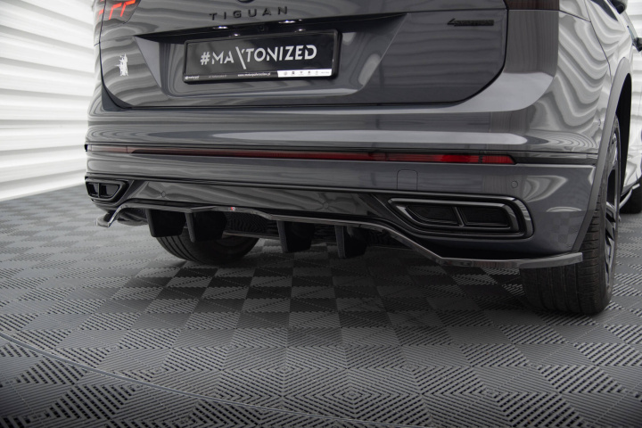 Volkswagen Tiguan R-Line Mk2 Facelift 2020+ Bakre Splitter / Diffuser med Splitters Maxton Design i gruppen Välj bilmodell / VW / Tiguan AD-BW 2016+ / Styling hos DDESIGN Scandinavia AB (VW-TI-2F-RLINE-RD1G-RD2G)