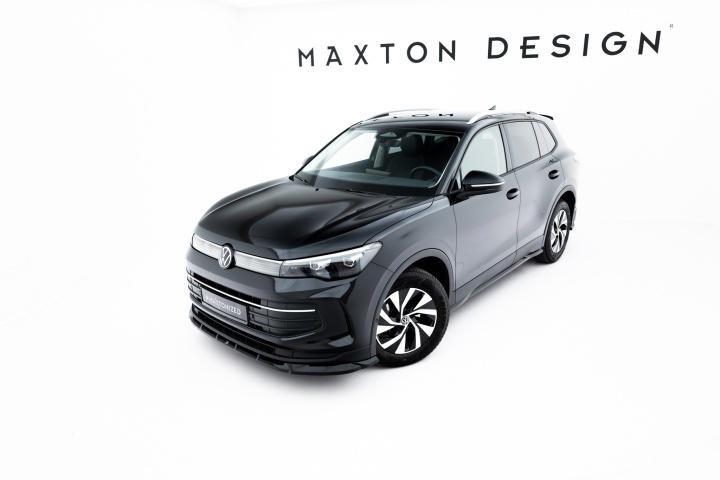 Volkswagen Tiguan Mk3 2024- Frontsplitter V.1 Maxton Design i gruppen Välj bilmodell / VW / Tiguan AD-BW 2016+ / Styling hos DDESIGN Scandinavia AB (VW-TI-3-FD1G)