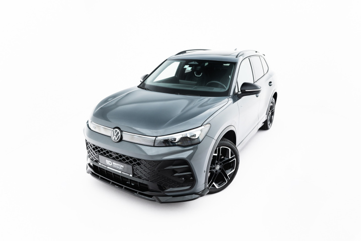 Volkswagen Tiguan R-Line Mk3 2024- Frontsplitter V.1 Maxton Design i gruppen Välj bilmodell / VW / Tiguan AD-BW 2016+ / Styling hos DDESIGN Scandinavia AB (VW-TI-3-RLINE-FD1G)