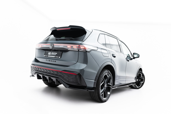 Volkswagen Tiguan R-Line Mk3 2024- Bakre Splitter (med Splitters) Maxton Design i gruppen Välj bilmodell / VW / Tiguan AD-BW 2016+ / Styling hos DDESIGN Scandinavia AB (VW-TI-3-RLINE-RD1G-RD2G)