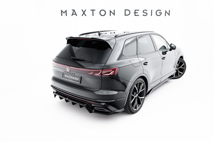 Volkswagen Touareg R-Line Mk3 Facelift 2023+ Vingextension V.1 Maxton Design i gruppen Välj bilmodell / VW / Touareg / Styling hos DDESIGN Scandinavia AB (VW-TO-3F-RLINE-CAP1G)