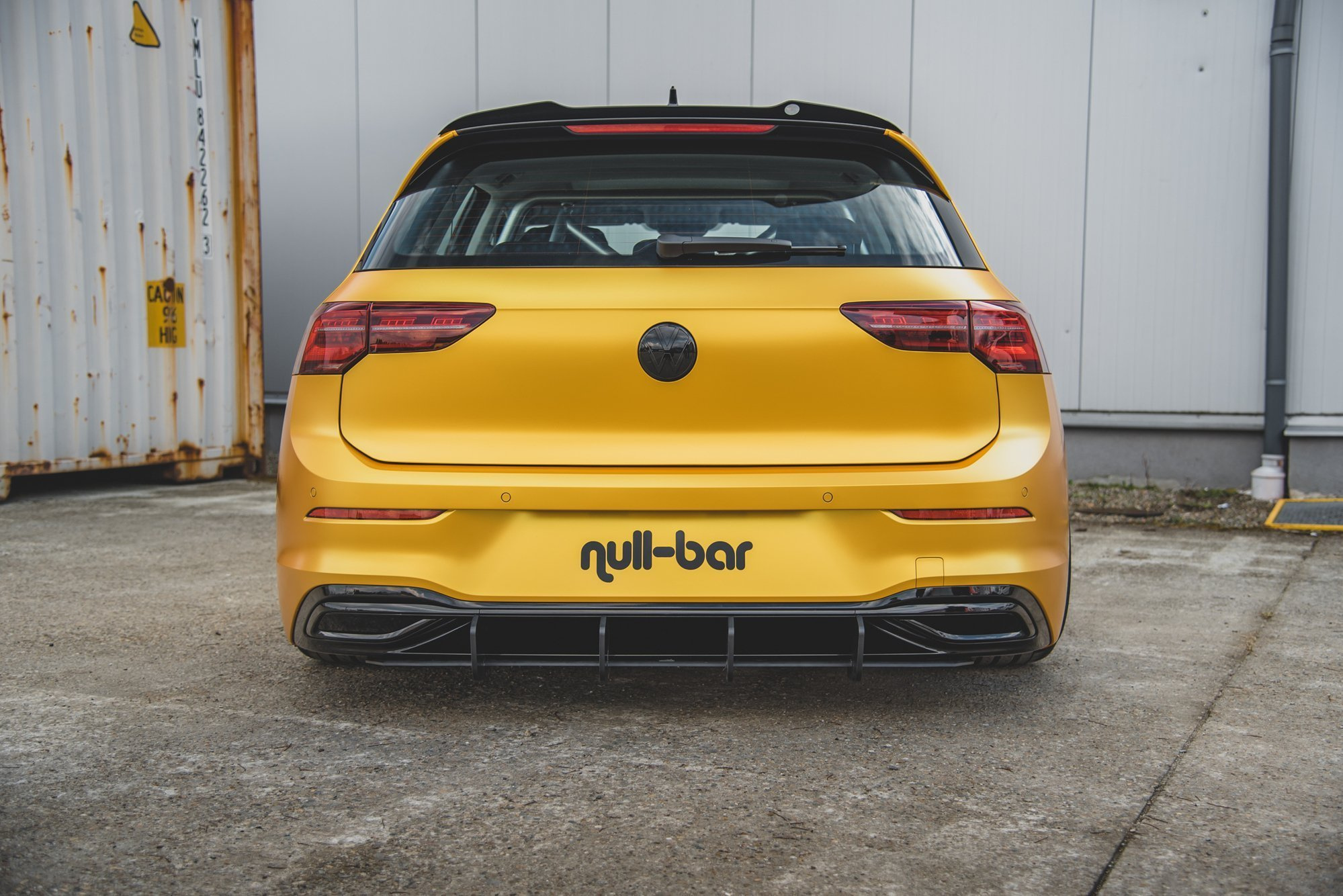 Golf 8 Rvw Racing VW Golf 8 2019+ Racing Diffuser V.2 Maxton Design | DDESIGN