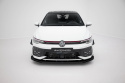 Volkswagen Golf GTI / GTE / R-Line Mk8 Facelift 2024+ Street Pro Frontsplitter / Frontläpp + Splitters Maxton Design