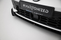 Volkswagen Golf GTI / GTE / R-Line Mk8 Facelift 2024+ Street Pro Frontsplitter / Frontläpp + Splitters Maxton Design
