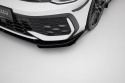 Volkswagen Golf GTI / GTE / R-Line Mk8 Facelift 2024+ Street Pro Frontsplitter / Frontläpp + Splitters Maxton Design