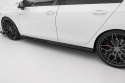 Volkswagen Golf GTI / GTE / GTI Clubsport / R-Line Mk8 2019-2024 Street Pro Sidoextensions V.2 Maxton Design