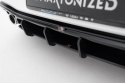 Volkswagen Golf GTI Mk8 2019-2024 Street Pro Bakre Diffuser V.5 Svart/Röd Maxton Design