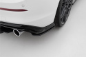 Volkswagen Golf GTI Mk8 2019-2024 Street Pro Bakre Sidoextensions V.2 Svart/Röd Maxton Design