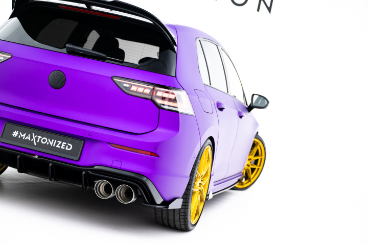 Volkswagen Golf R Mk8 / Mk8 Facelift 2019-2024 Street Pro Bakre Sidoextensions V.2 + Flaps V.2 Maxton Design i gruppen Välj bilmodell / VW / Golf 8 R 20+ hos DDESIGN Scandinavia AB (VWGO8RCNC-RSD2B-RSF2G)