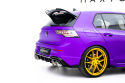 Volkswagen Golf R Mk8 / Mk8 Facelift 2019-2024 Street Pro Bakre Sidoextensions V.2 + Flaps V.2 Maxton Design