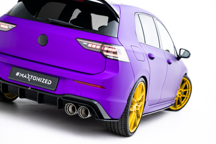 Volkswagen Golf R Mk8 / Mk8 Facelift 2024- Street Pro Bakre Sidoextensions V.2 Maxton Design i gruppen Välj bilmodell / VW / Golf 8 R 20+ hos DDESIGN Scandinavia AB (VWGO8RCNC-RSD2B)