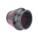  Injen/Super NanoWeb Dry Luftfilter 4.50\'\' Svart Filter 6.75\'\' Bas / 5\'\' Höjd / 5\'\' Topp Reservdelsfilter Injen X-1018-BR