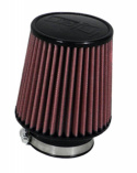  Injen/Super NanoWeb Dry Luftfilter 3\'\' Svart Filter 5\'\' Bas / 4 7/8\'\' Höjd / 4\'\' Topp Reservdelsfilter Injen X-1020-BR