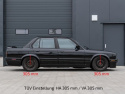 BMW E30 3-serie Touring / Cabriolet 1986-1994 Coilovers Deep TA Technix