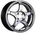 SSR GTX03 15×5.0 Silver 4/100 ET45 φ73.0×H26.0 Fälg