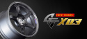 SSR GTX03 18×9.5 Svart 5/114.3 ET38 φ73.0×H21.5 Fälg