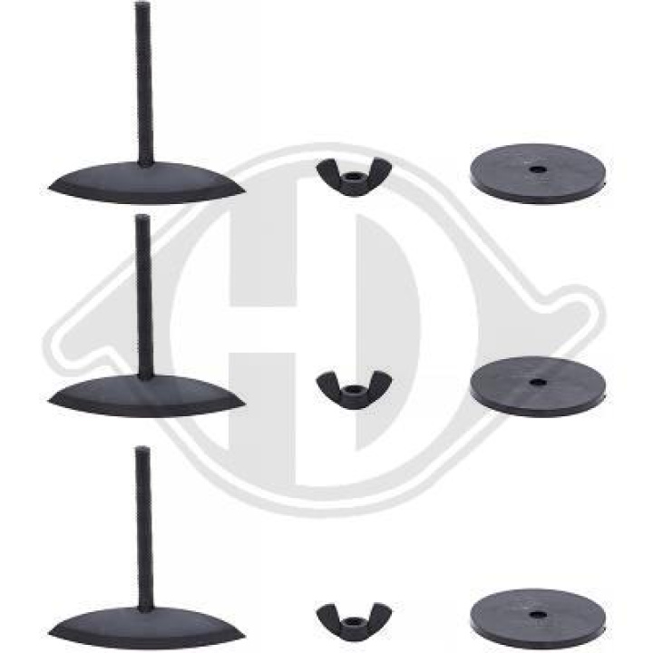 Fäste för emblem Honeycombgrill DIEDERICHS i gruppen Välj bilmodell / Audi / A5 - S5 - RS5 (8T/8F) 2008-2016 / Styling hos DDESIGN Scandinavia AB (ZUB00394)