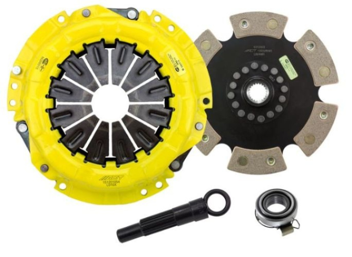 actLE1-XTR6 LE1-XTR6 ACT XT/Race Ofjädrad 6-puckad Kopplingskit
