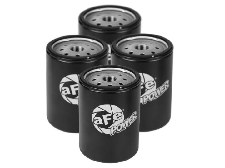 GM Diesel Pick-up 2001-2018 V8-6.6L (td) LB7/LLY/LBZ/LMM/LML/L5P Oljefilter ProGuard D2 (4 Pack) aFe Power i gruppen Välj bilmodell / Chevrolet / Silverado 99-07 / Tuning / Motordelar hos DDESIGN Scandinavia AB (afe44-LF001-MB)