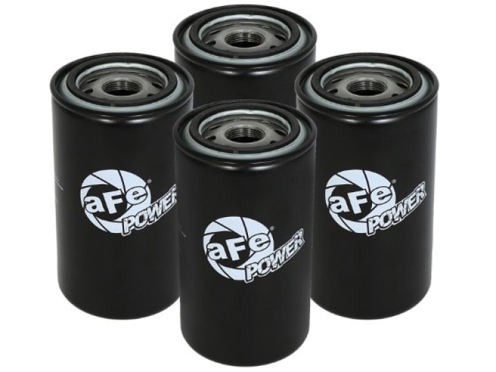 Dodge Diesel Pick-Up 1989-2016 5.9L/6.7L (td) Oljefilter ProGuard D2 (4 Pack) aFe Power i gruppen Välj bilmodell / Dodge / Ram 93-01 / Tuning / Motordelar hos DDESIGN Scandinavia AB (afe44-LF002-MB)
