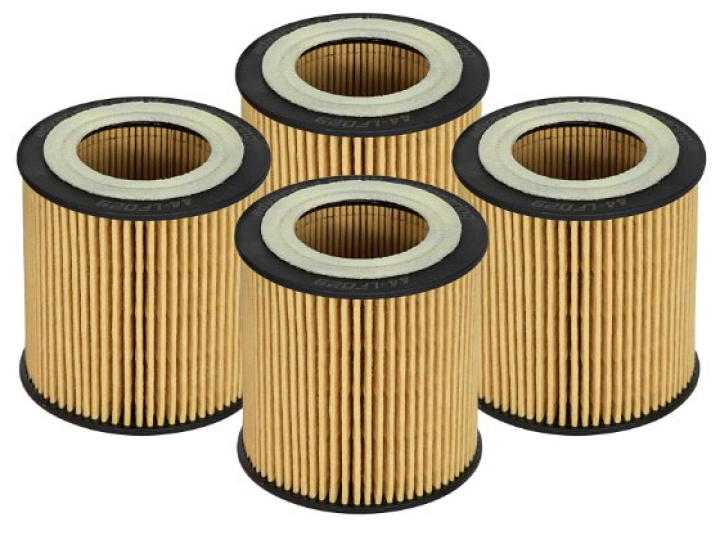 BMW 2006-2020 L4/L6 Bensin Pro GUARD D2 Oljefilter (4 Pack) aFe Power i gruppen Välj bilmodell / BMW / 3-serie-4-serie (F30-F36) 11-19 / Tuning / Motordelar hos DDESIGN Scandinavia AB (afe44-LF029-MB)