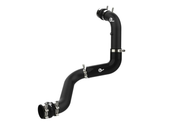 GM Diesel Pick-up 2020-2024 V8-6.6L (td) BladeRunner 3in Aluminium Chargepipe Varm Sida aFe Power - Svart i gruppen Välj bilmodell / Chevrolet / Silverado 2019+ hos DDESIGN Scandinavia AB (afe46-20448-B)