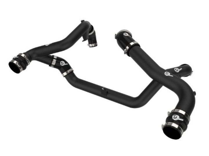 Ford Explorer 2022-2025 V6-3.0L (tt) Aluminium Chargepipe Varm/Kall aFe Power - Svart i gruppen Välj bilmodell / Ford / Explorer / Tuning hos DDESIGN Scandinavia AB (afe46-20674-B)