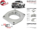 GM Silverado/Sierra 1500 2014-2024/Tahoe/Suburban/Yukon/XL 2015-2024 V8-5.3L Silver Bullet Gasspjällspacer aFe Power