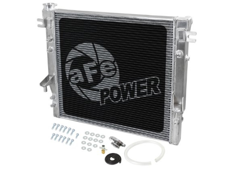 Jeep Wrangler (JK) 2007-2018 V6-3.6L/3.8L BladeRunner Street Series Aluminiumkylare aFe Power i gruppen Välj bilmodell / Jeep / Wrangler JK 2007-2018 / Tuning hos DDESIGN Scandinavia AB (afe46-52001)