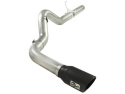 Dodge Diesel Pick-up 2007.5-2012 6.7L (td) Atlas Sportavgassystem DPF-Back Aluminiserat Stål aFe Power - Svarta Utblås