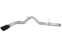 Dodge Diesel Pick-up 2007.5-2012 6.7L (td) Atlas Sportavgassystem DPF-Back Aluminiserat Stål aFe Power - Svarta Utblås