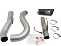 Dodge RAM Diesel Pick-up 2013-2018 6.7L (td) MACHForce XP Sportavgassystem Large Bore 5in DPF-Back aFe Power - Svarta Utblås