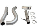 Dodge RAM Diesel Pick-up 2013-2018 6.7L (td) MACHForce XP Sportavgassystem Large Bore 5in DPF-Back aFe Power - Polerade Utblås