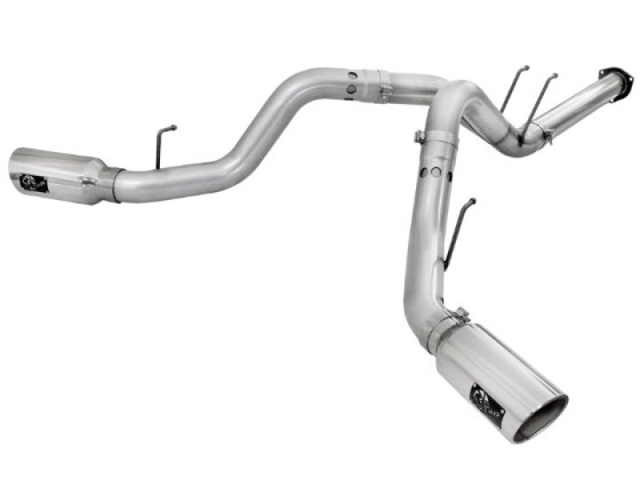Ford F-250/F-350 Super Duty 2011-2014 V8-6.7L Atlas Avgassystem 4in DPF-Back Avgassystem Aluminiserat Stål Polerat Utblås aFe Power i gruppen Välj bilmodell / Ford / F-250 - F-350 11-16 / Tuning hos DDESIGN Scandinavia AB (afe49-03065-P)