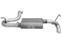Jeep Wrangler JK 2007-2018 V6-3.6L/3.8L Scorpion Axle-Back Sportavgassystem Aluminiserat Stål Hi-Tuck aFe Power