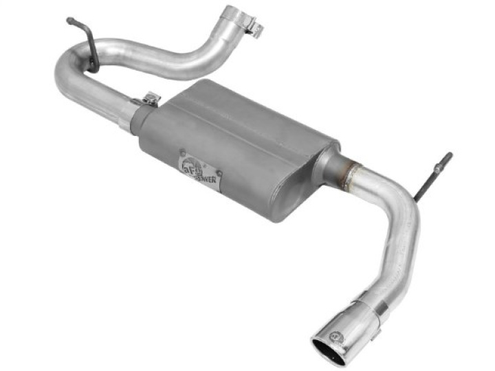 Jeep Wrangler (JK) 2007-2018 V6-3.6L/3.8L Scorpoin Axle-Back Sportavgassystem aFe Power - Polerad Utblås i gruppen Välj bilmodell / Jeep / Wrangler JK 2007-2018 / Tuning hos DDESIGN Scandinavia AB (afe49-08047-P)